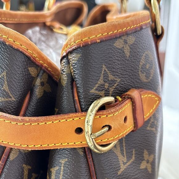 AUTHENTIC LOUIS VUITTON BATIGNOLLES HORIZONTAL TOTE BAG MONOGRAM CA0066 - Picture 6 of 14